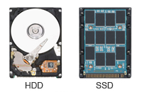 HDD  SSD .   ?