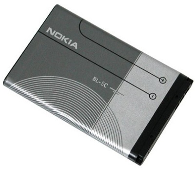 Типичный литий-ионный аккумулятор для мобильного телефона