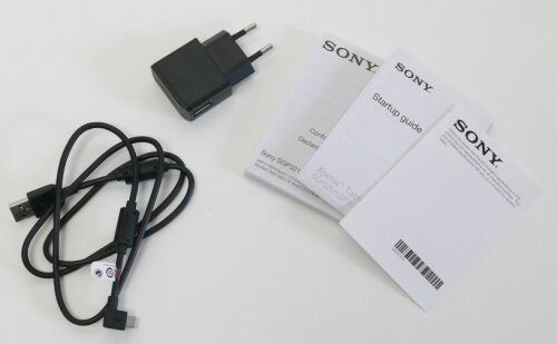 Sony Xperia Tablet Z - комплектация