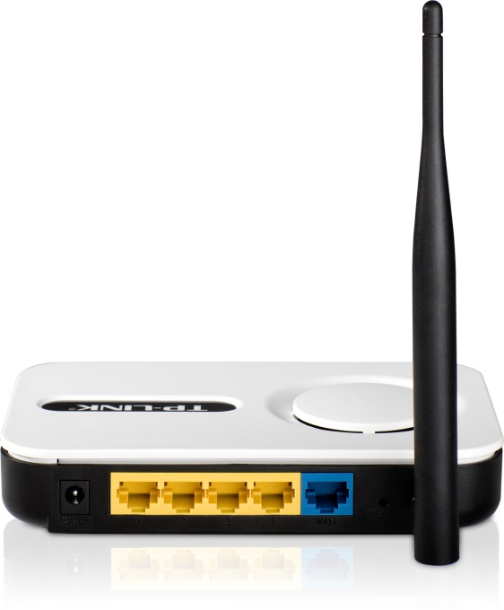 Внешний вид Wi-Fi-маршрутизатора Tp-Link TL-WR340GD (вид сзади)