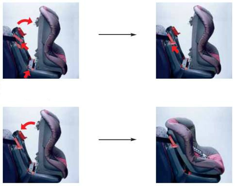 Механизм откидывания кресла