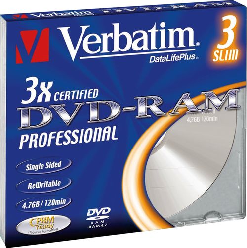 Носители DVD-RAM от Verbatim
