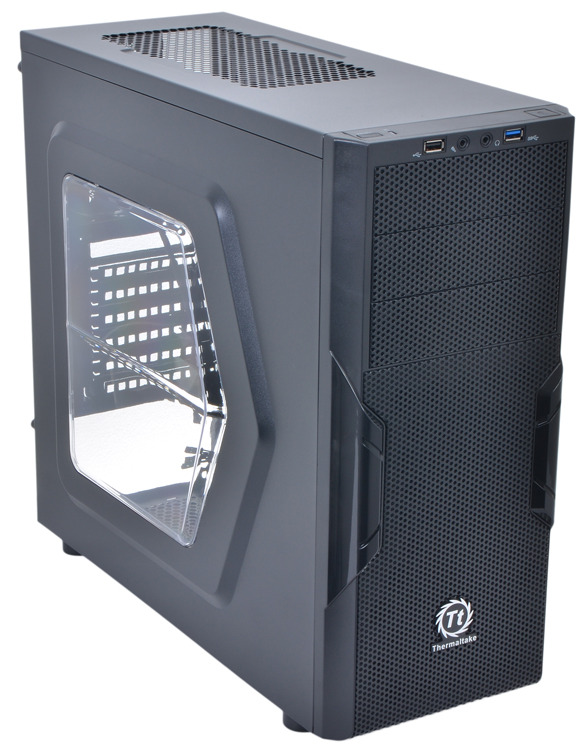 Корпус 2024. Thermaltake Versa h22 Black. Thermaltake v200 TG Black без БП С окном.